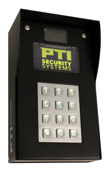 Black PTI AP1 access control keypad